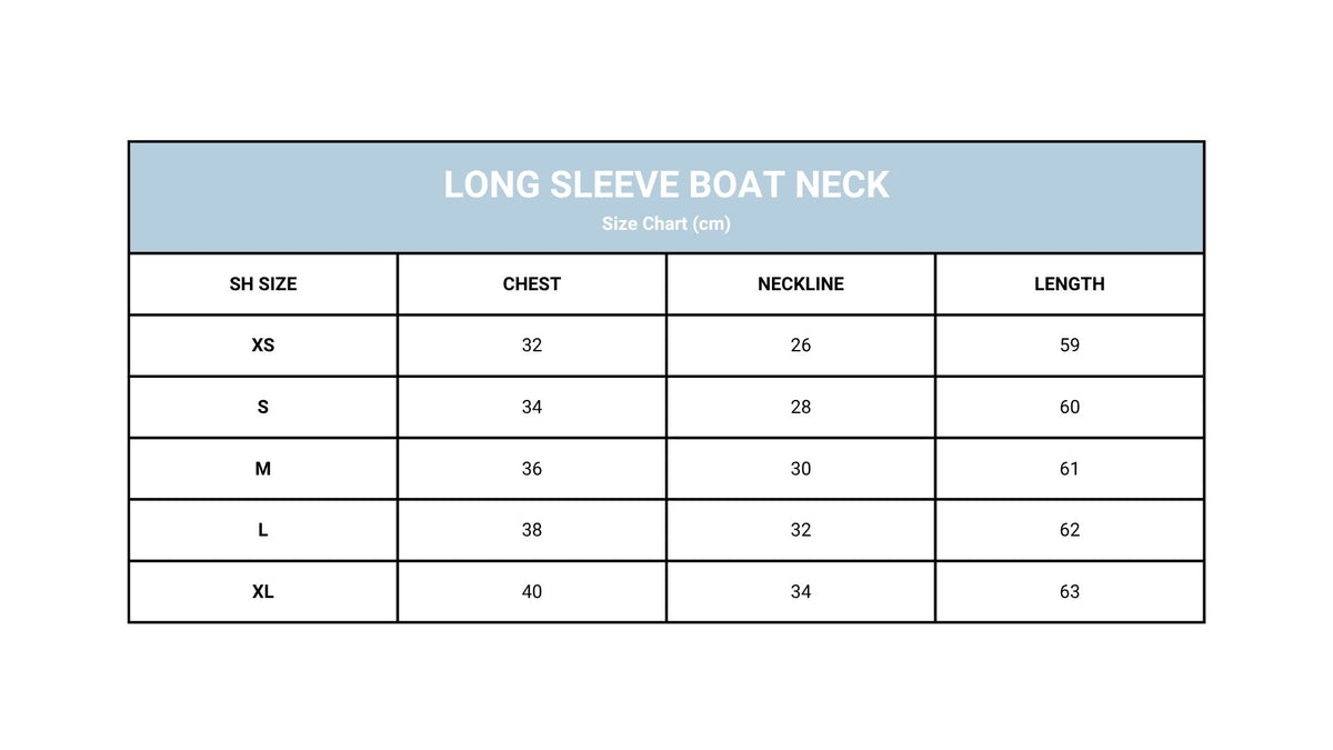 Boat Neck Tencel Long Sleeve