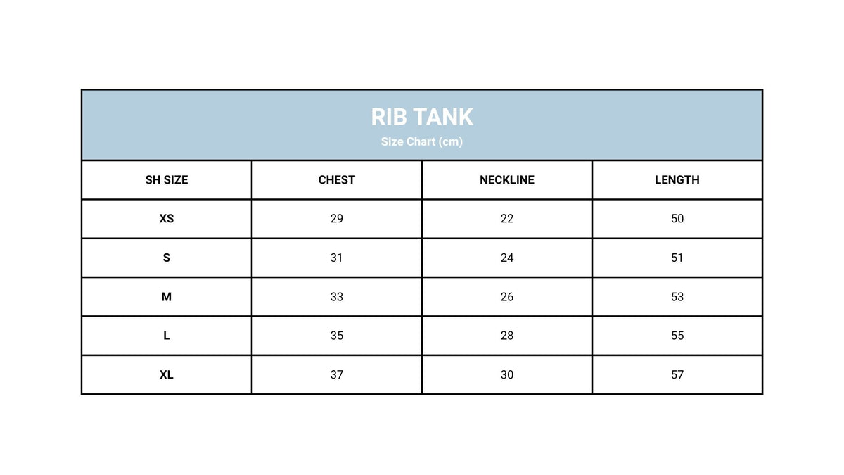 Rib Tank