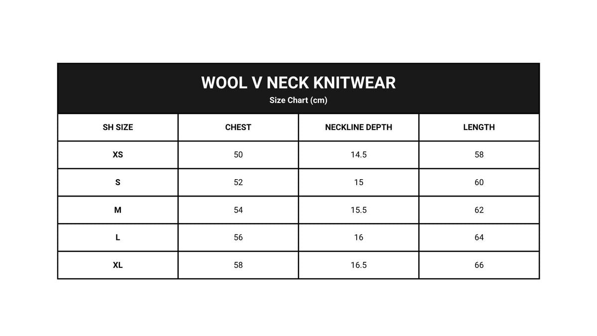 Wool V Neck