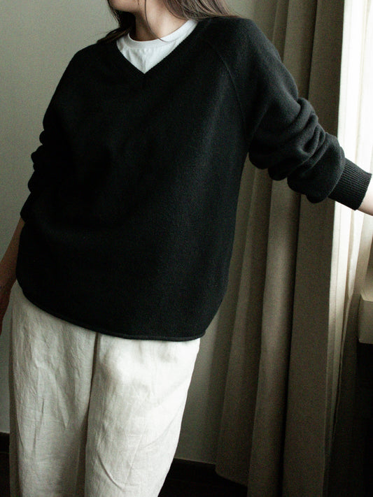 Wool V Neck